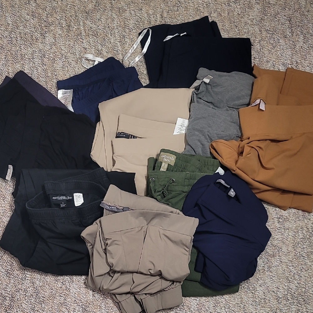 Susan Graver Logo Lori Goldstein Lisa Rinna LIQUID Pant CARGO Bundle Collection